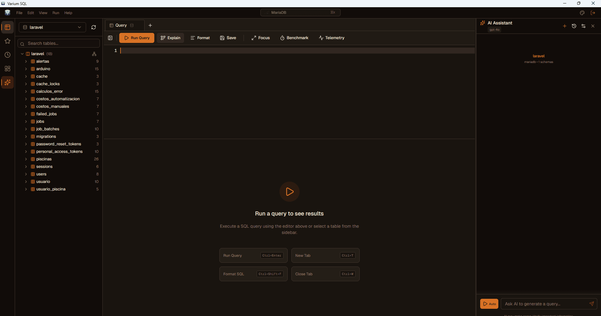 Copper theme preview